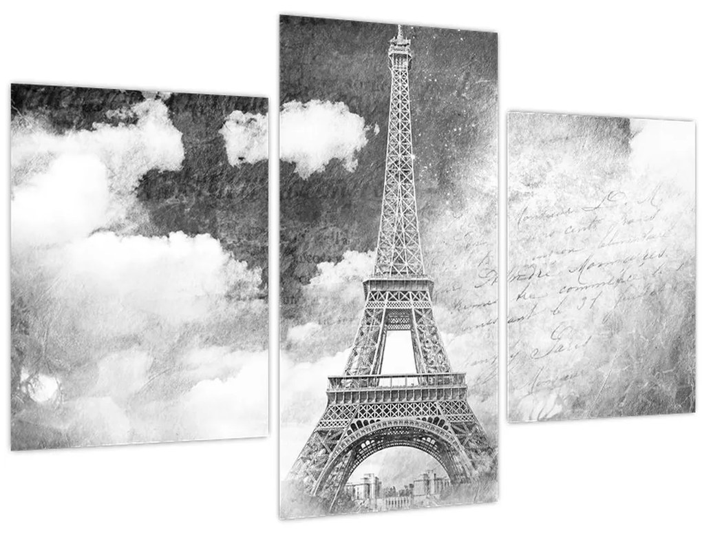 Obraz - Vintage pohľadnice mesta N⁰3 (90x60 cm)