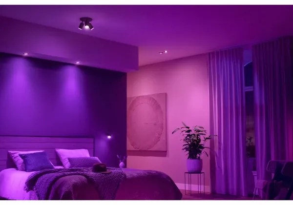 Philips - SADA 3xLED RGBW Stmievateľné podhľadové Hue CENTURA 1xGU10/4,2W/230V