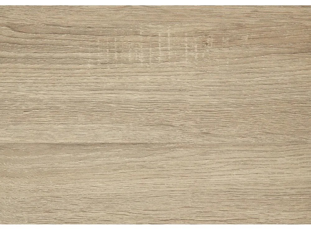 Nástenná knižnica v dekore duba v čierno-prírodnej farbe 75x91 cm Seaford – Actona