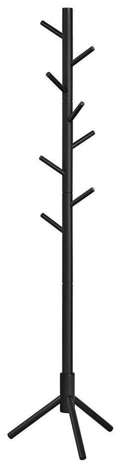 Stojanový vešiak LINEA čierny