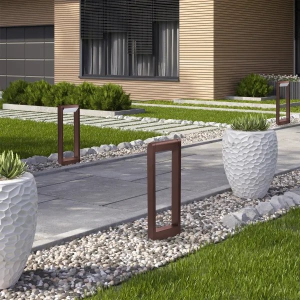 Brilagi - LED vonkajšia lampa CROTONE LED/7W/230V hnedá IP54 50 cm