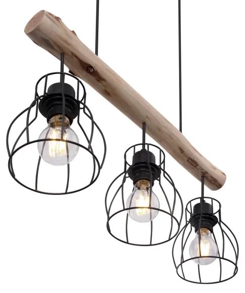 Globo 15326-3N - Luster na lanku MINA 3xE27/40W/230V