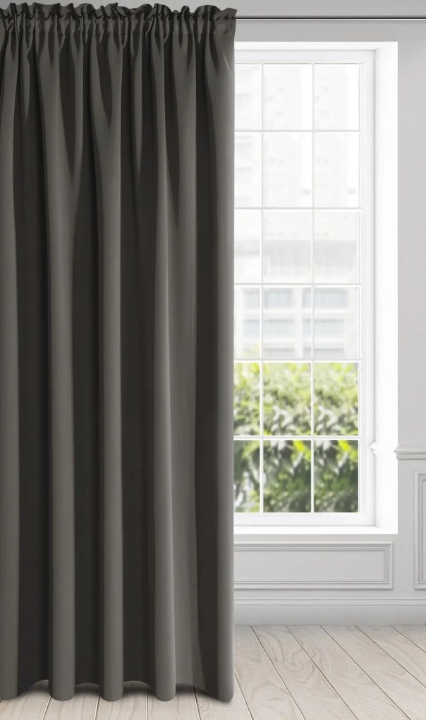 ZATEMŇOVACÍ ZÁVES NA PÁSKE BLACKOUT 140X270 CM GRAFITOVÁ