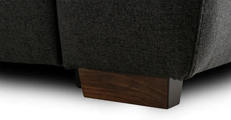 Rohová sedacia súprava na každodenné spanie AZZURRA br. FIORELLO s rozkladom, Ľavá, 140, tm. šedá (jazz 22 graphite)