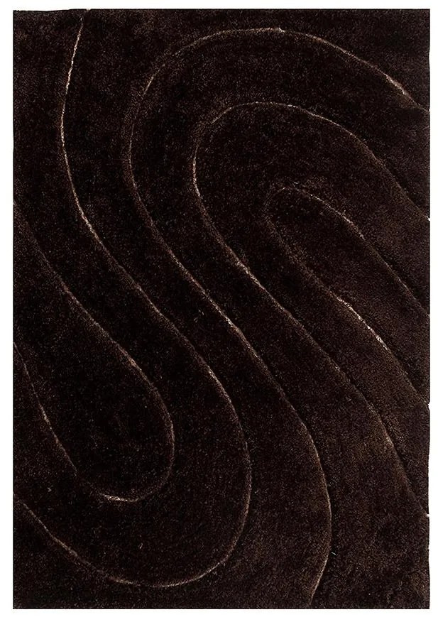 Koberec Shaggy 3D HappyHoos 0,8/1,5 PSR 06048 hnedá