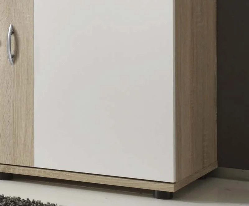 Predsieňová stena Patent, dub sonoma/biela