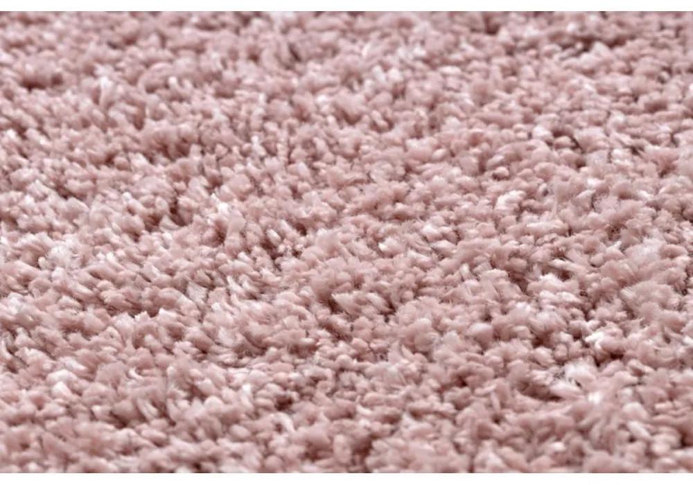 *Kusový koberec Shaggy Berta ružový 240x330cm