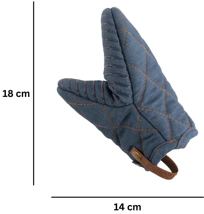 Chňapky v súprave 2 ks Indigo – Tiseco Home Studio