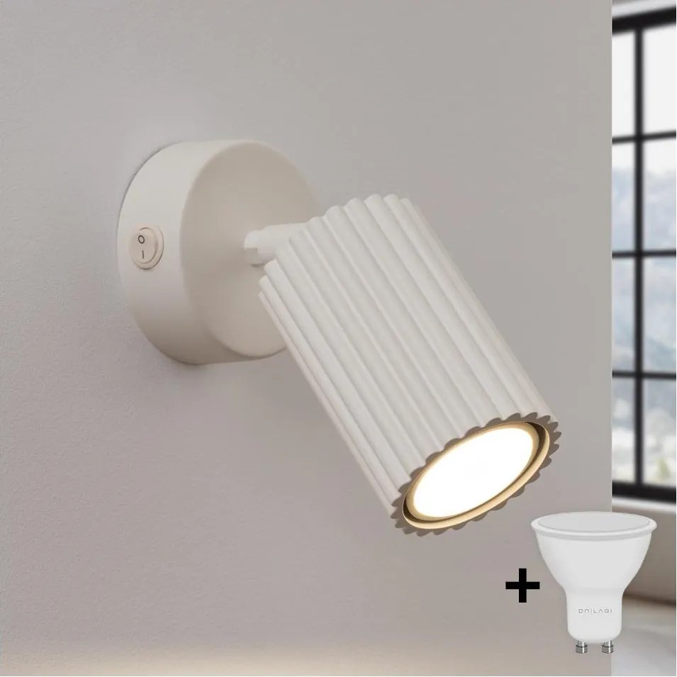 Brilagi - LED nástenné bodové svietidlo CRESTO 1xGU10/10W/230V krémové