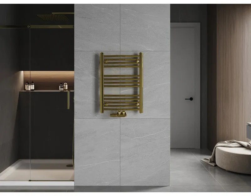 Mexen Ares, vykurovacie teleso 700x500 mm, 226 W, zlatá lesklá, W102-0700-500-00-50