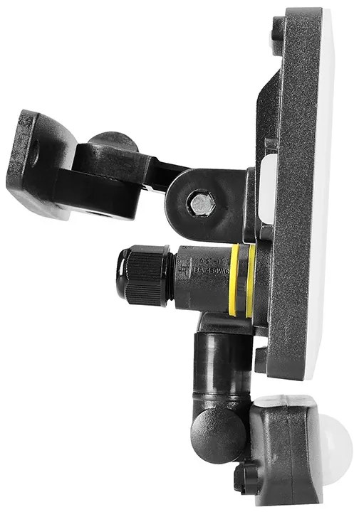 SOLIGHT LED reflektor Quick so sensorom, 20W, 1700lm, 4000K, IP65, čierny