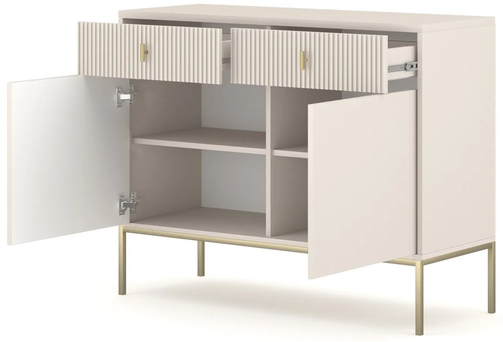 Komoda Maggiore 104,2 cm kašmír/zlatá