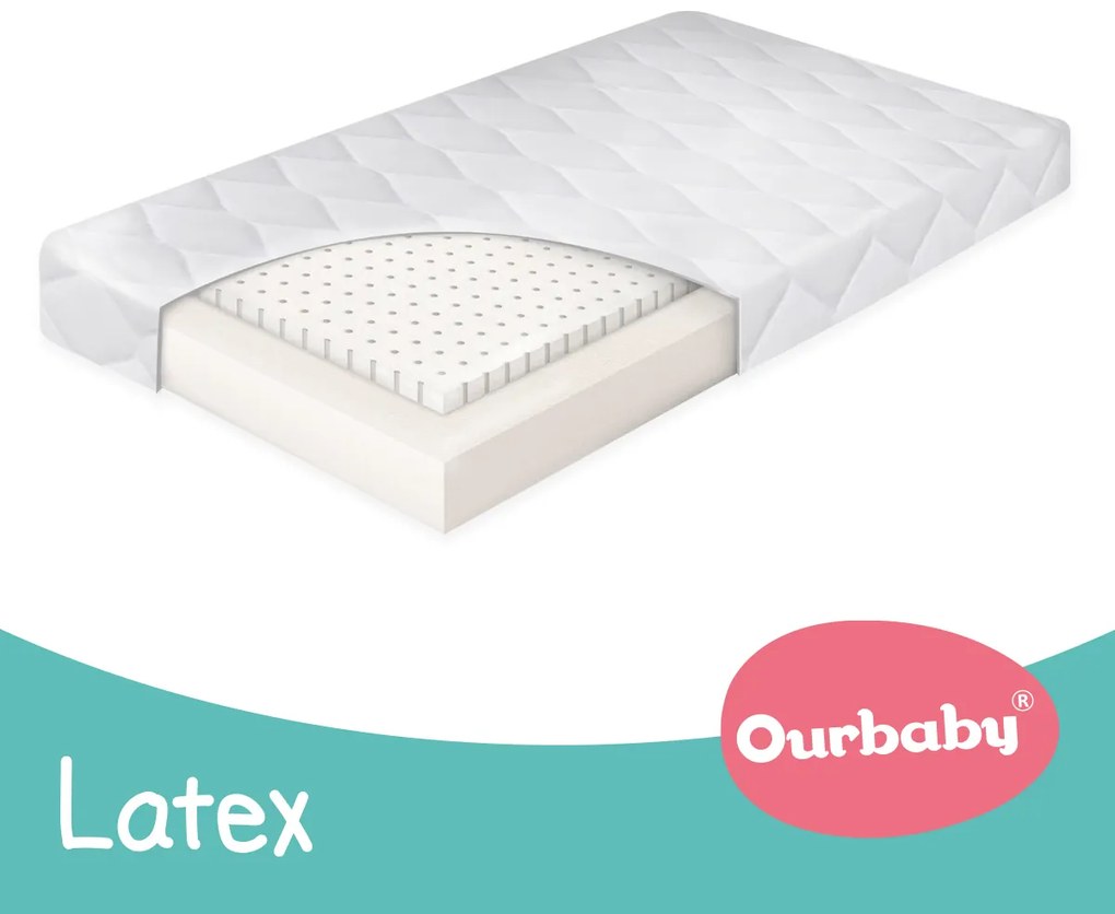 Matrace Ourbaby LATEX 180x80 cm