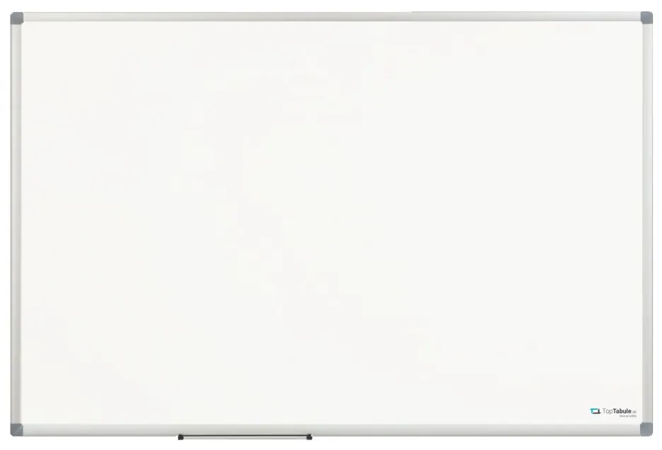 Toptabule.sk  Keramická biela tabuľa v hliníkovom ráme PREMIUM 240x120 cm