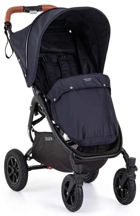 VALCO BABY Kočík športový Snap 4 Sport Flat Matte LTD Edition Deep Blue + PETITE&MARS fusak