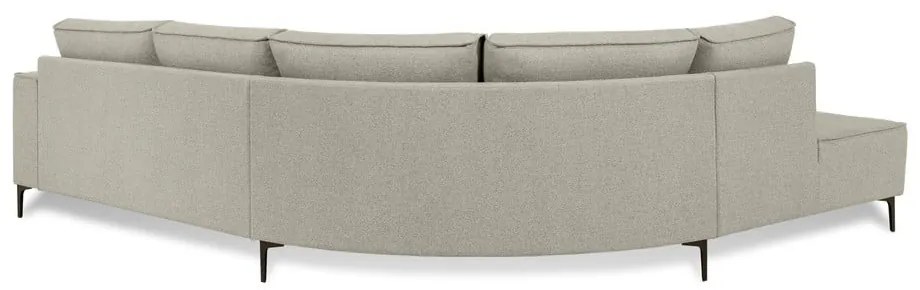 Svetlosivá rohová pohovka (ľavý roh) Copenhagen – Scandic