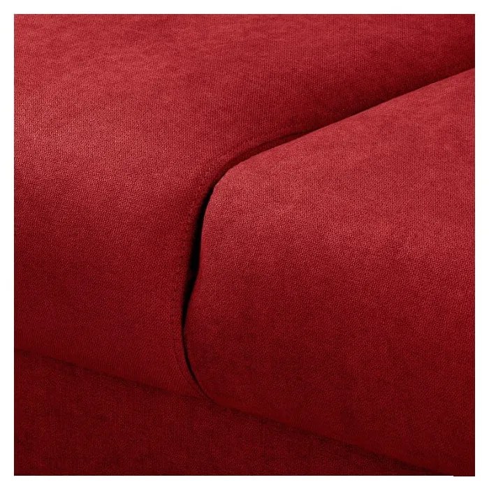 Červená rohová pohovka (pravý roh) Beata - Ropez