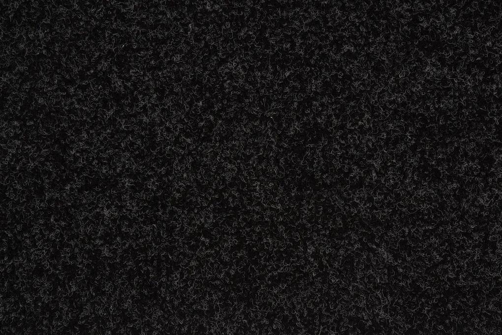 Spoltex koberce Liberec Jediný černý travní koberec Wembley - neúčtují se zbytky z role - Spodní část s nopy (na pevné podklady) cm