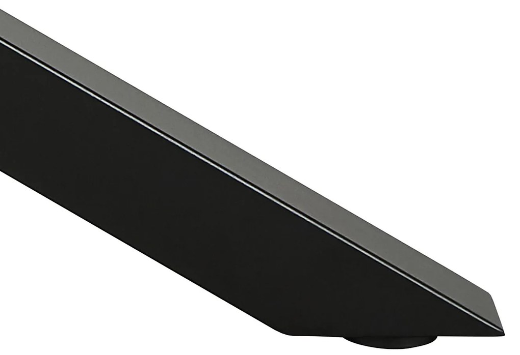 Jedálenský stôl Heaven 135 cm sivá/čierna