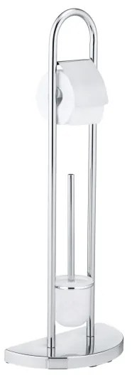 WENKO 16608100 - WC kefa COSENZA 33x84 cm lesklý chróm/satén
