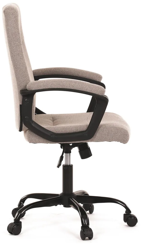 Autronic - Kancelářské křeslo, krémová látka, kovový kříž - KA-Y391 CRM2