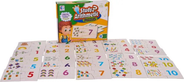 Edukačné puzzle Počítanie do 10