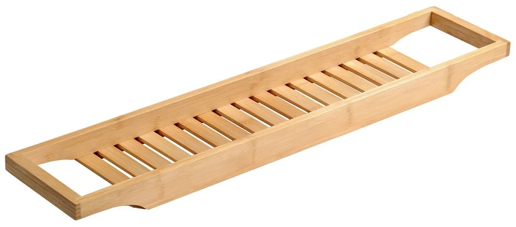 Kesper 92257 Polička na vaňu bambus, 70 x 4,4 x 14,5 cm