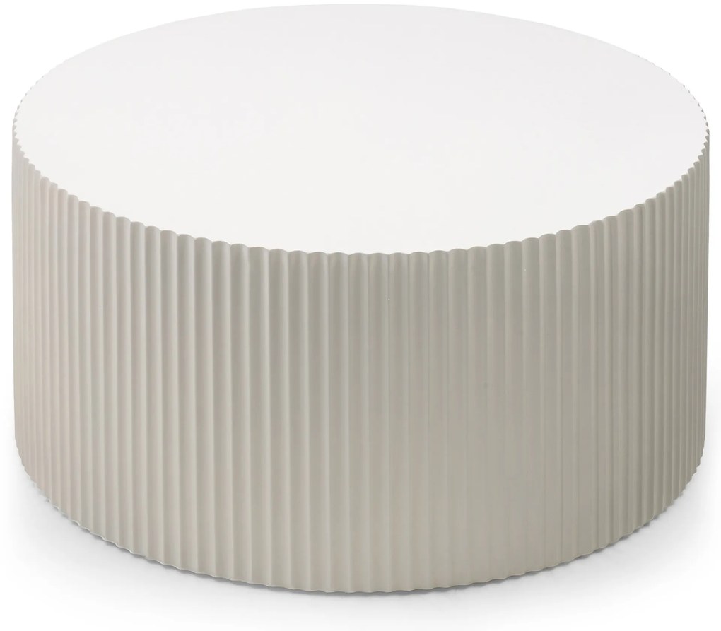 Sada dvoch konferenčných stolíkov Belmonte šedo-béžová