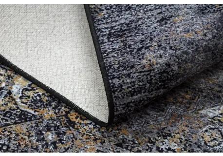 MIRO 51453.805 umývací koberec Rozeta, vintage protišmykový - šedá Veľkosť: 80x150 cm