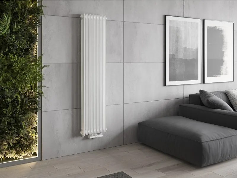 Mexen Denver, vykurovacie teleso 1600 x 378 mm, 1487 W, biela, W215-1600-378-00-20