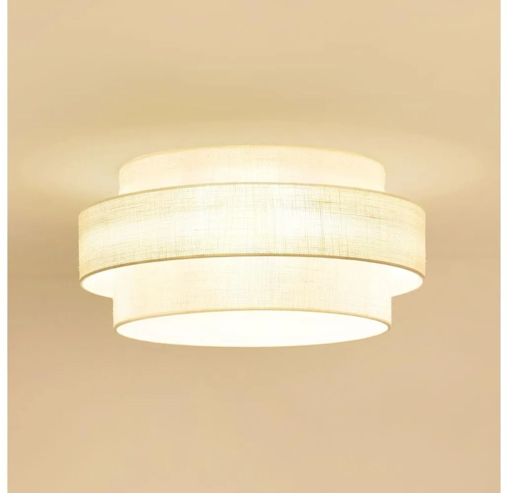 Brilagi - Stropné svietidlo SPACE YUTE LED/12W/230V pr. 50 cm krémová