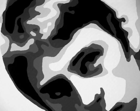 Ručne maľovaný POP Art obraz Paul Weller | rôzne rozmery