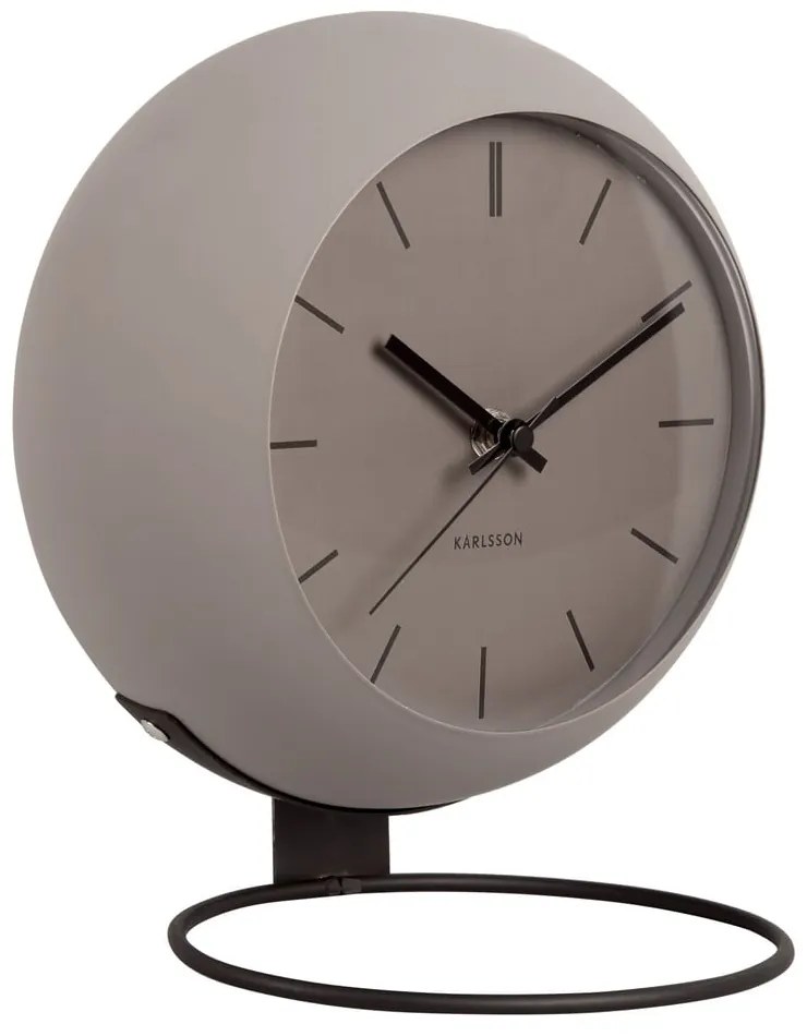 Stolové hodiny ø 21 cm Nirvana Globe – Karlsson