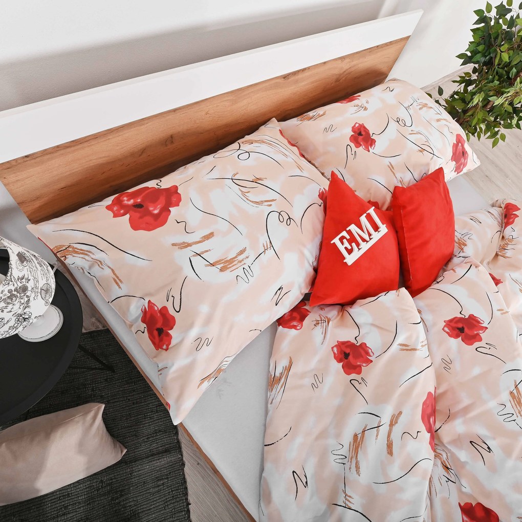 Obliečky bavlnené Maky EMI: Vankúš 45x65