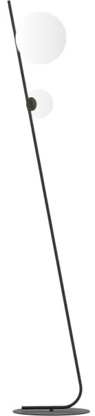 Stojacia lampa TATU 2xG9/8W/230V čierna