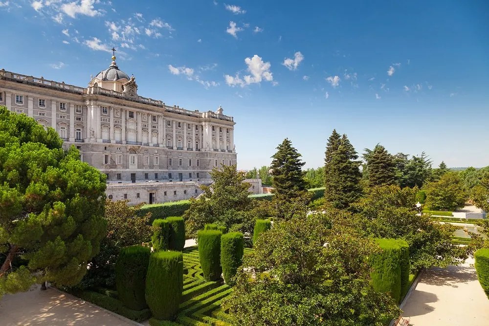 Fototapeta kráľovský palác v Madride - 150x100