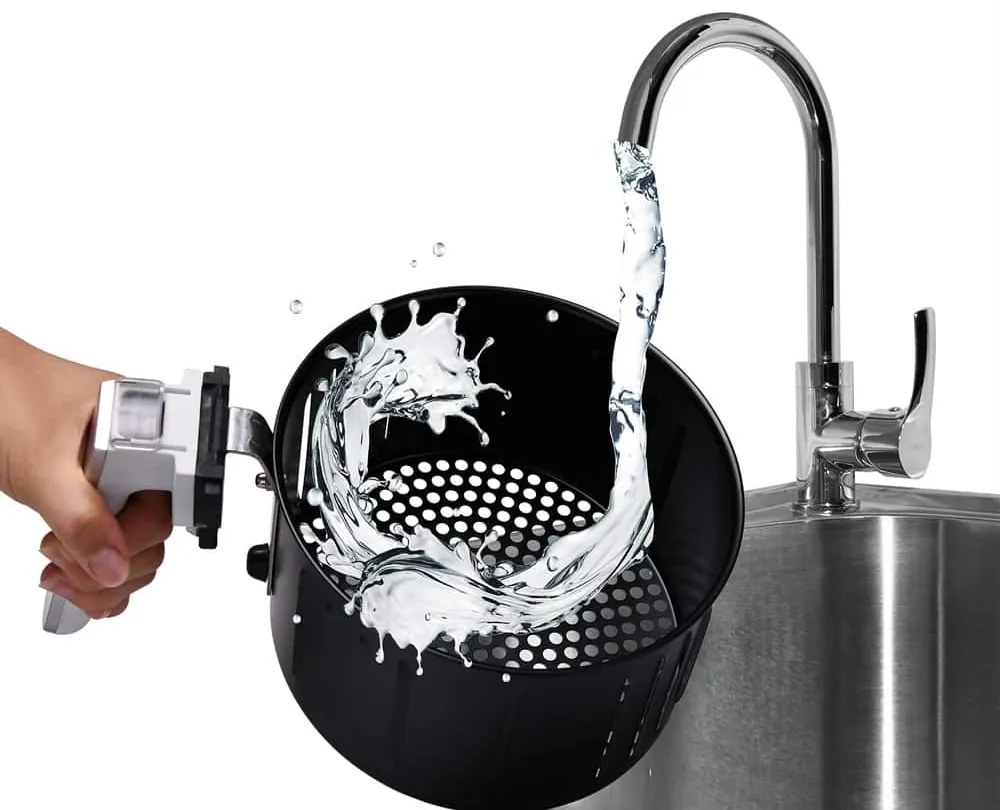 InternetovaZahrada - Teplovzdušná fritéza 9 v 1 biela– 3,6 litra