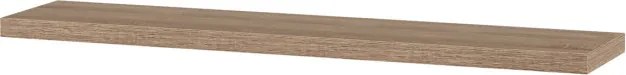 Nástenná polica 120 cm hnedá P-002 SON1