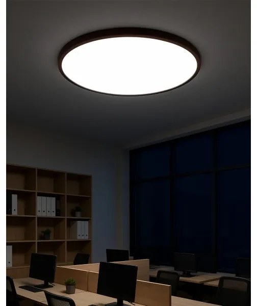 LED stropné svietidlo LED/40W/230V 3000/4000/6500K pr. 50 cm hnedá