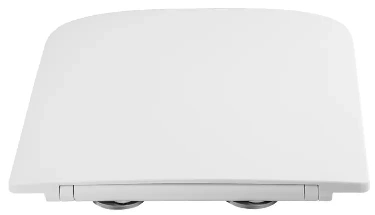 Gamma Venice, toaletné WC sedátko 435x362mm z duroplastu s pomalým zatváraním, biela, GMA-VENICE