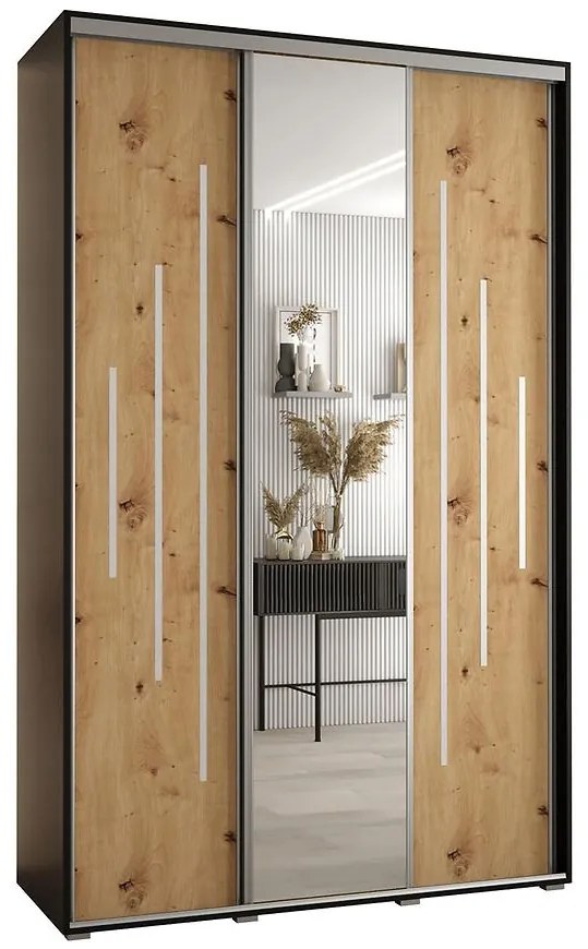 Skriňa 45 Canaris 13 180 čierna/artisan/silver