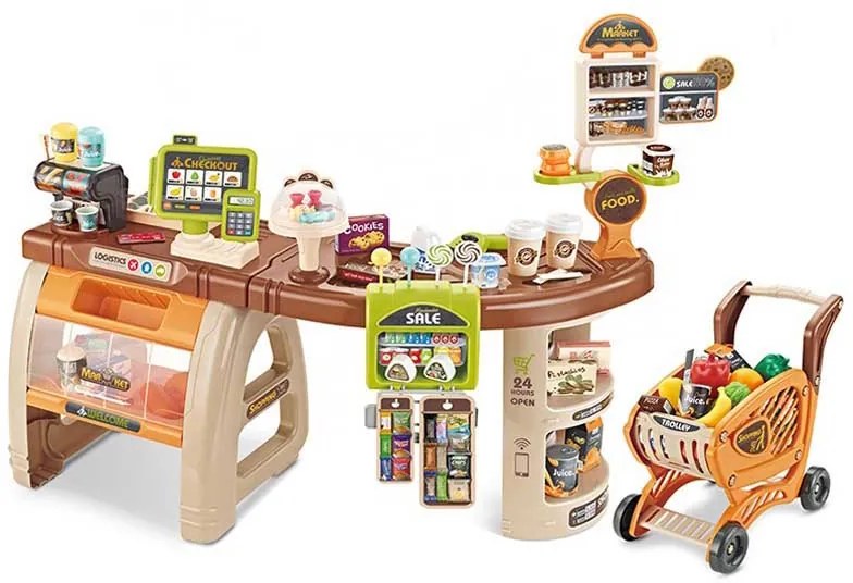 Detský supermarket, 65 dielov
