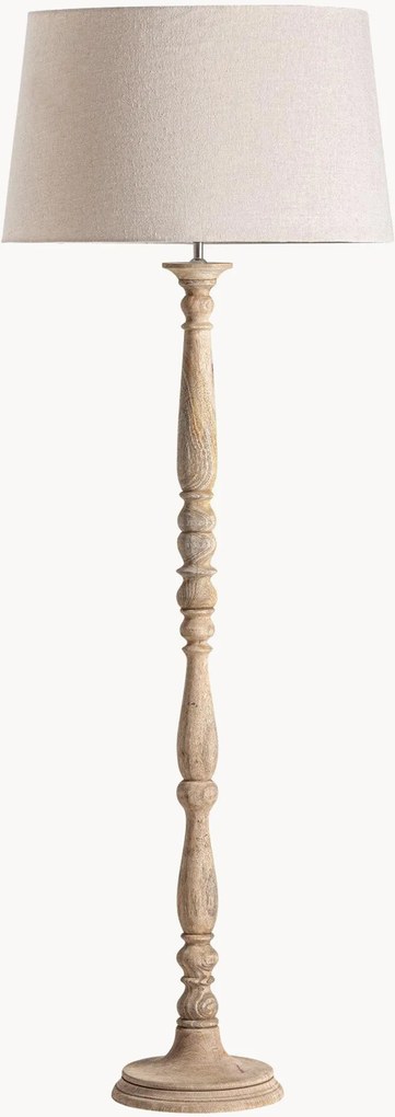 Stojacia lampa z mangového dreva Heilbron