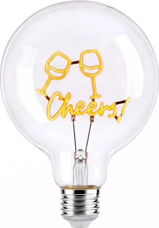 BRIGHT LIGHTS BRIGHT LIGHT LED Žiarovka "Cheers" - žltá