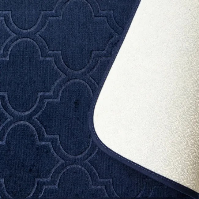 Kúpeľňový koberček ALASKA granátový