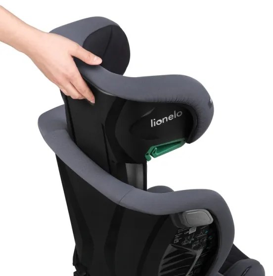 Lionelo - Detská autosedačka IGO i-Size 100-150 cm grafitová