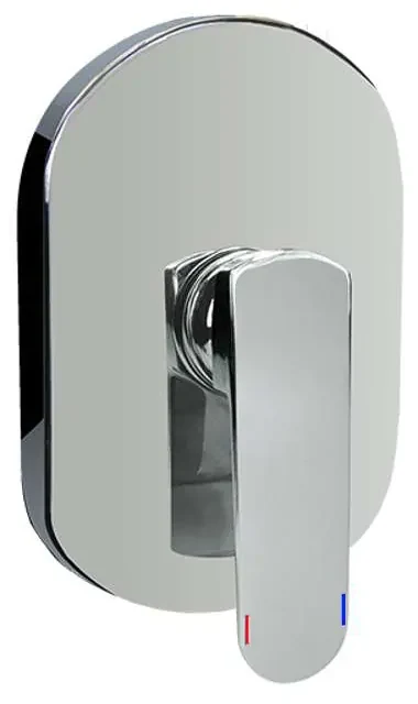 Mereo Mereo, Sprchová podomietková batéria bez prepínača, Mada, Mbox, MER-CBQ60105MB