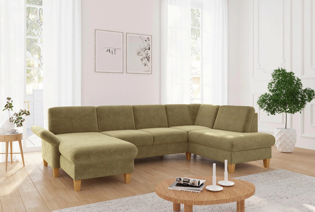 XXXLutz SEDACIA SÚPRAVA, textil, olivovozelená Sit & More - Sedačky - 00014401611Y