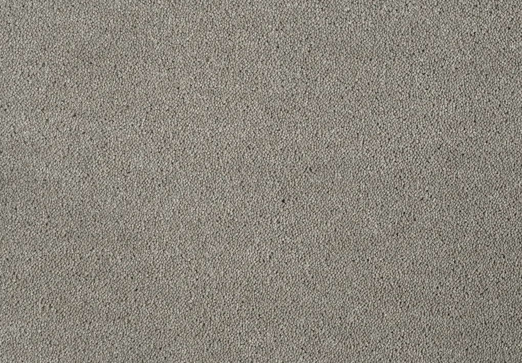 Lano - koberce a trávy Metrážny koberec Nano Smart 860 sivo-béžový - Kruh s obšitím cm
