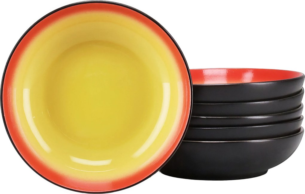 XXXLutz SADA HLBOKÝCH TANIEROV Hot Red 22/5 cm Creatable - Taniere - 007768077307